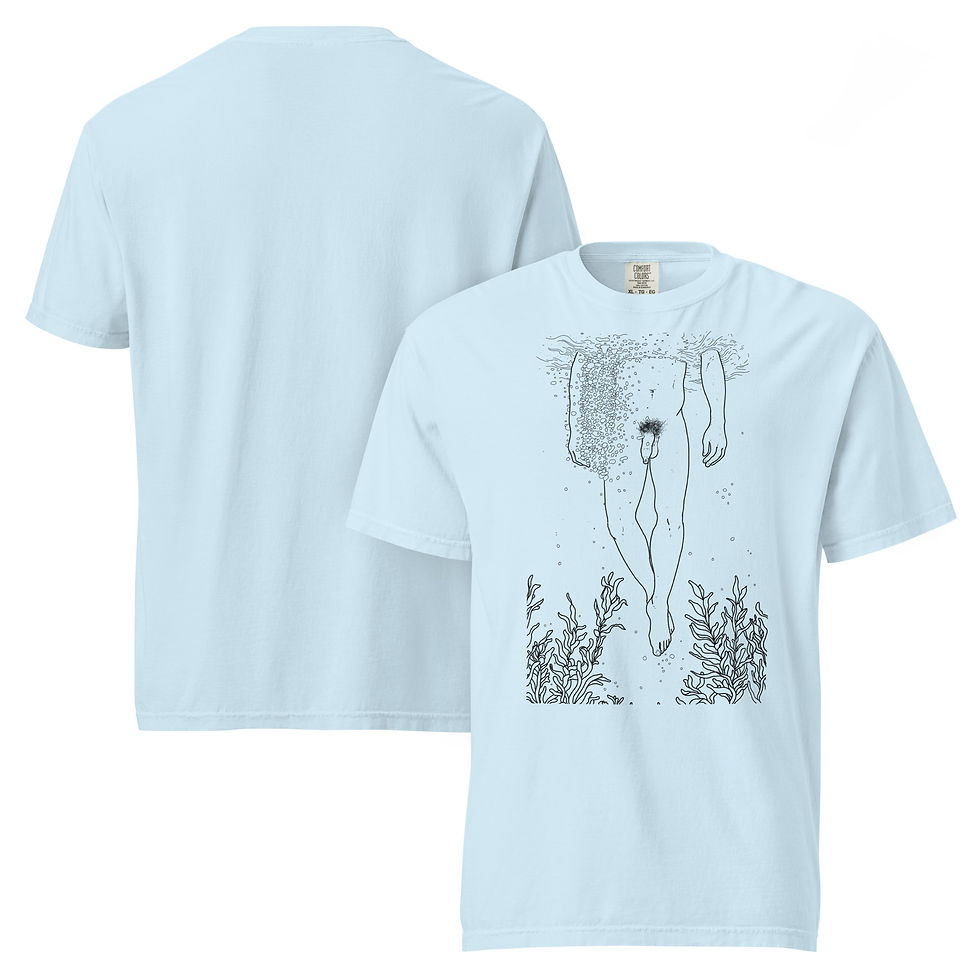 Thumbnail: LAGUNA (Black Line Art) T-shirt