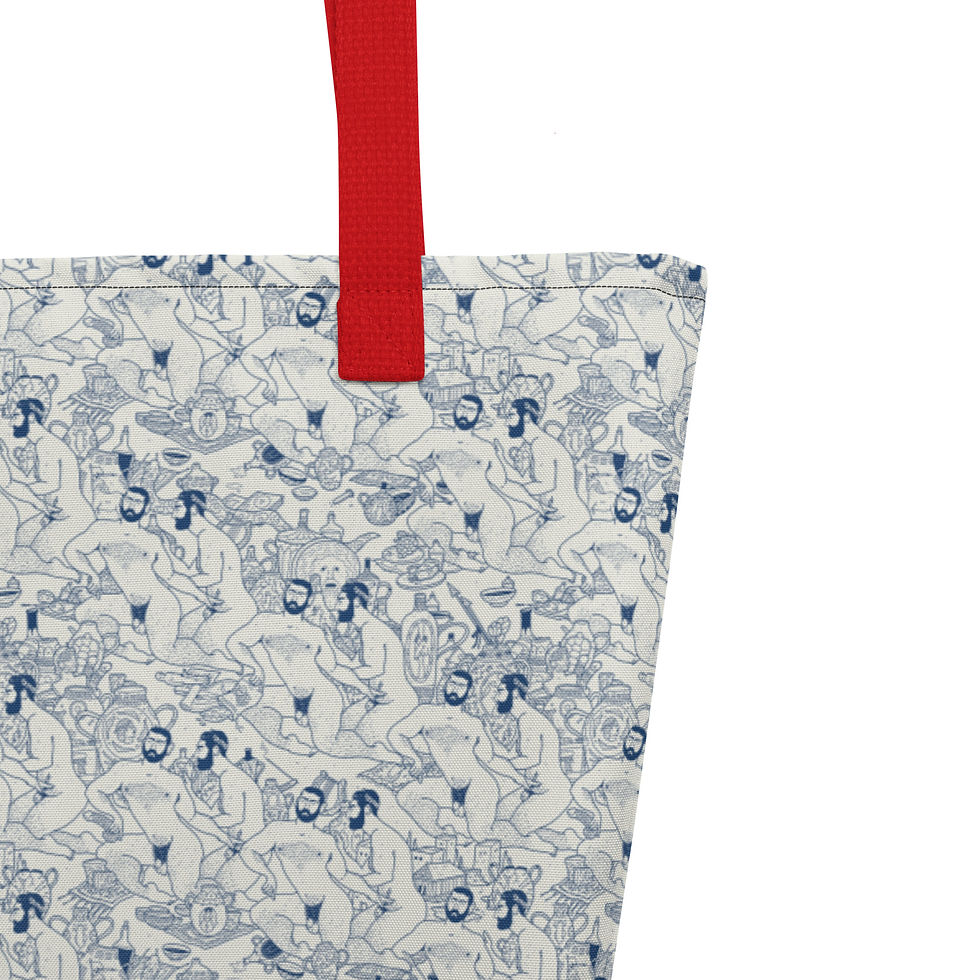 Thumbnail: VASIJAS - Large Tote Bag