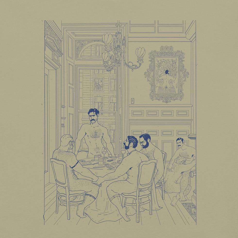 Thumbnail: BAR GEORGE (Blue Line Art) T-shirt