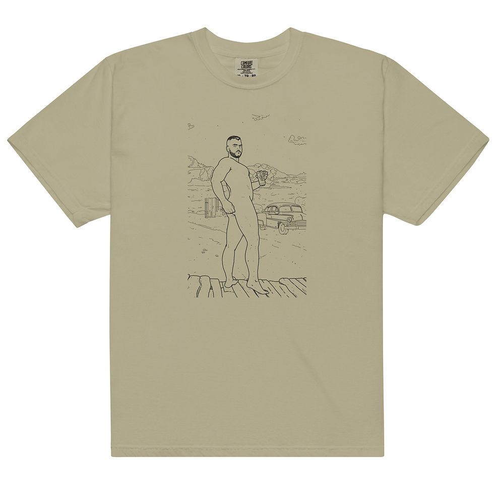 Thumbnail: ZIPOLITE (Black Line Art) T-shirt