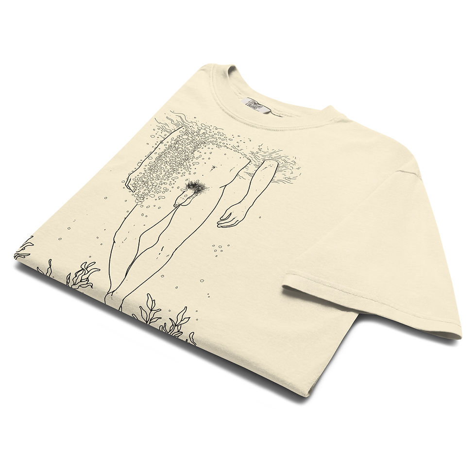 Thumbnail: LAGUNA (Black Line Art) T-shirt