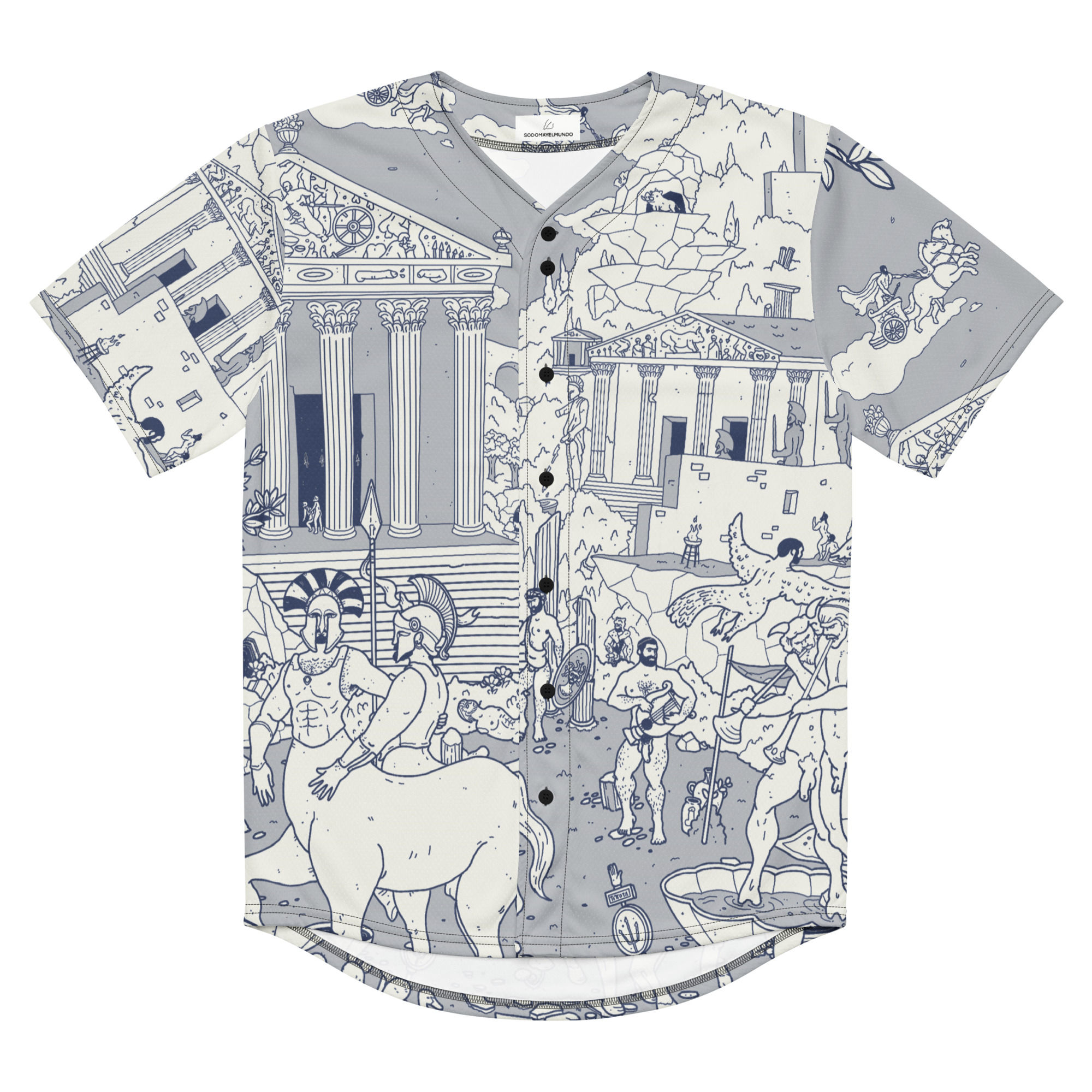 MÍTICO DESEO - Recycled Baseball Jersey