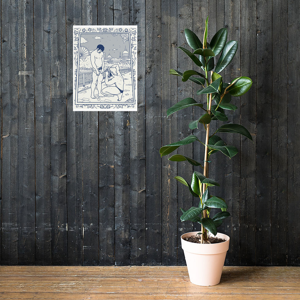 Thumbnail: VIEJO PUERTO - Fine Art Print