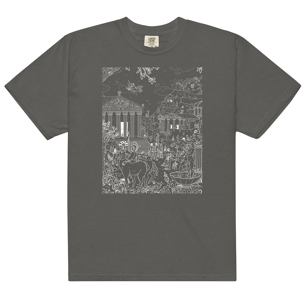 Thumbnail: MÍTICO (White Line Art) T-shirt