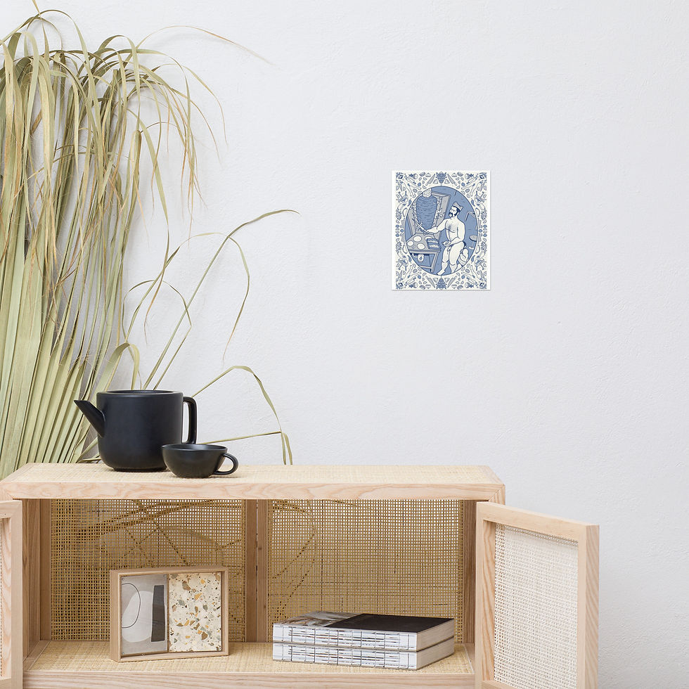 Thumbnail: EL TAQUERO - Fine Art Print