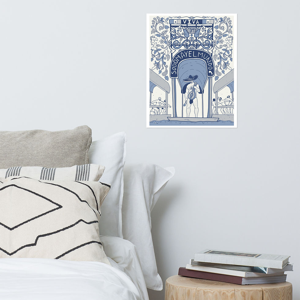 Thumbnail: XOCHIMILCO - Fine Art Print