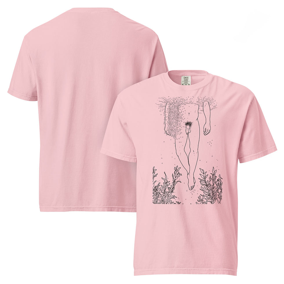 Thumbnail: LAGUNA (Black Line Art) T-shirt