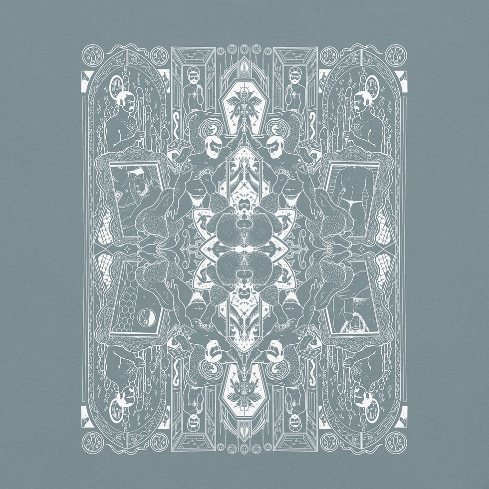 Thumbnail: SANTOS (White Line Art) T-shirt
