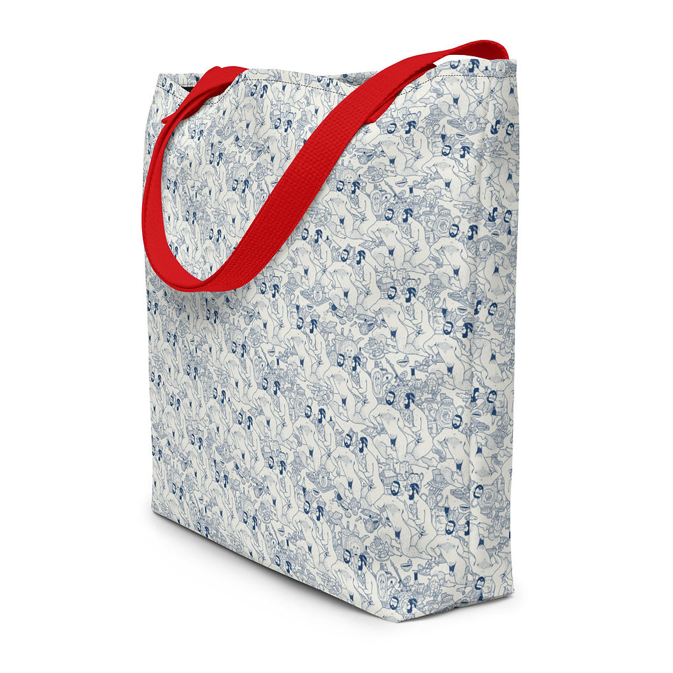 Thumbnail: VASIJAS - Large Tote Bag