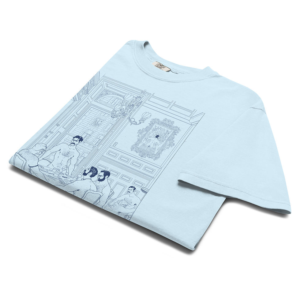 Thumbnail: BAR GEORGE (Blue Line Art) T-shirt
