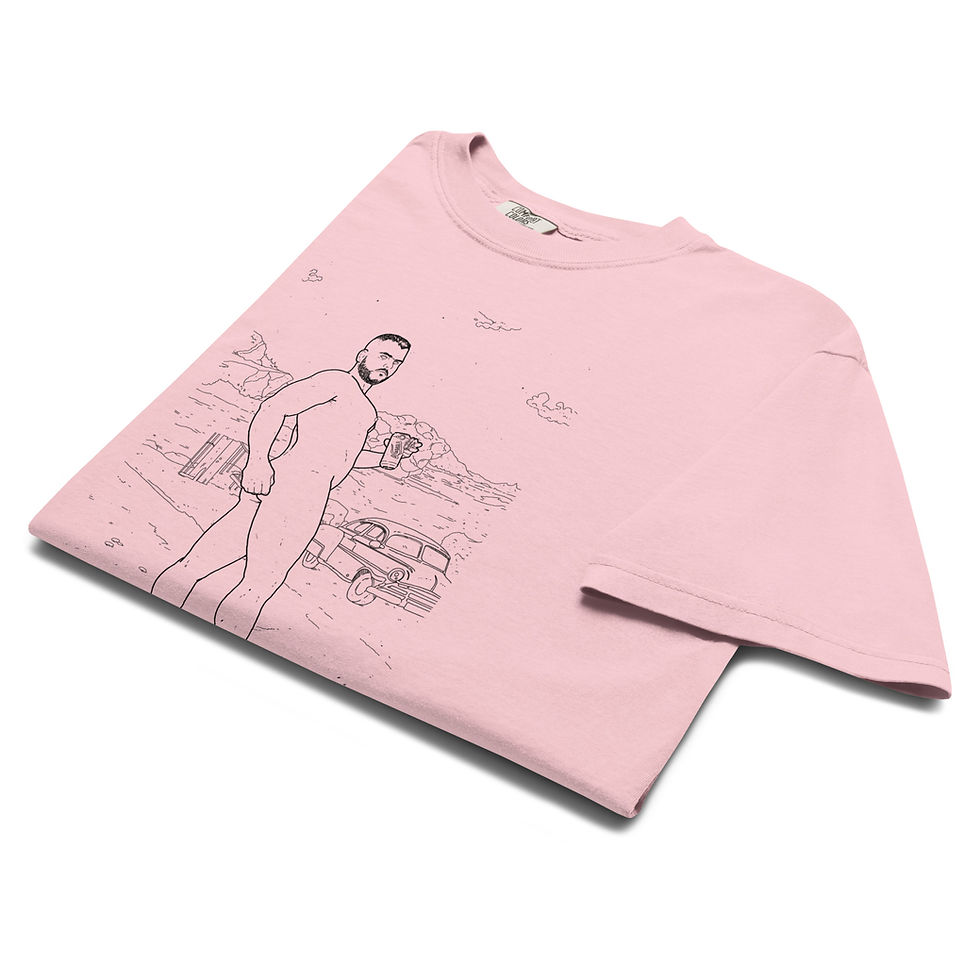 Thumbnail: ZIPOLITE (Black Line Art) T-shirt