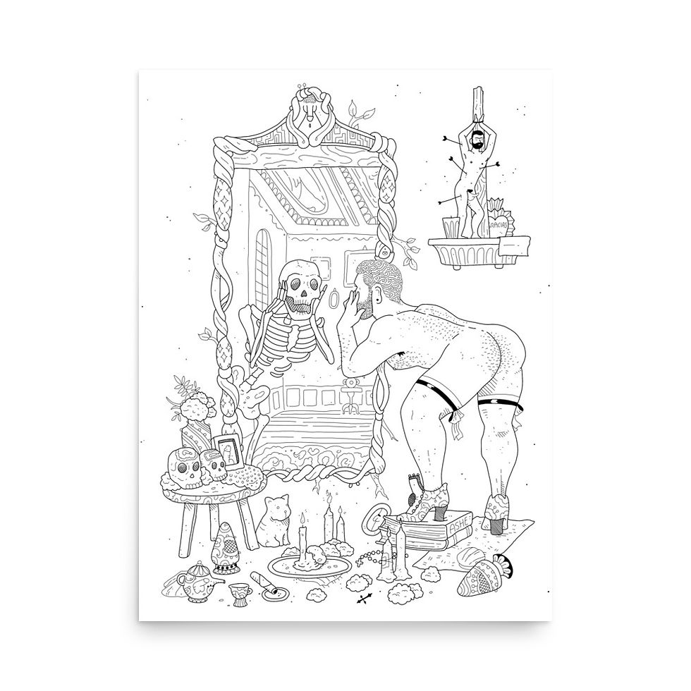 Thumbnail: MEMENTO MORI - Fine Art Print