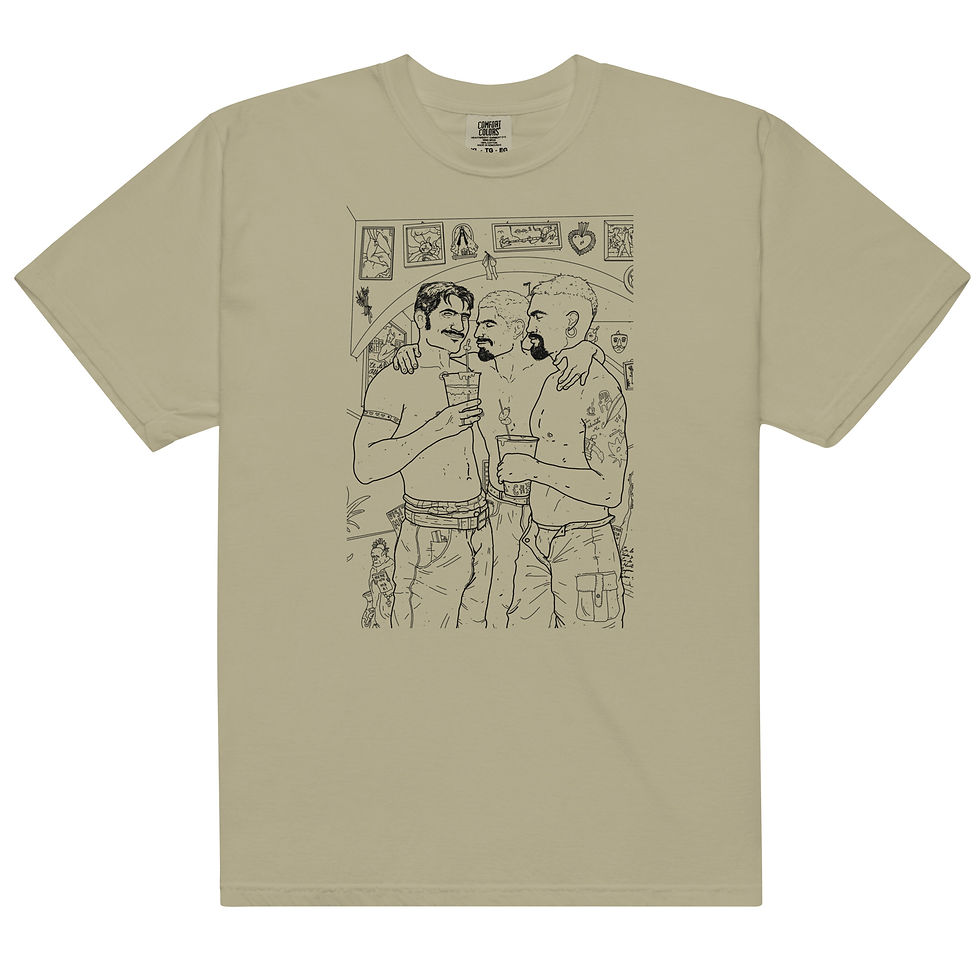 Thumbnail: MICHELADA (Black Line Art) T-shirt