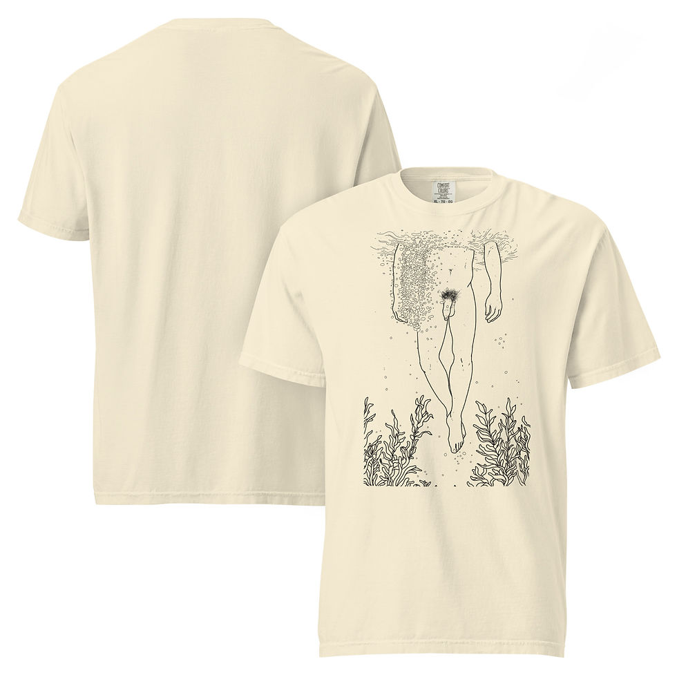 Thumbnail: LAGUNA (Black Line Art) T-shirt