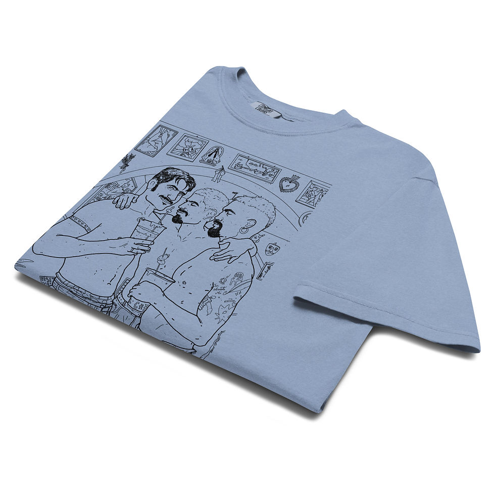 Thumbnail: MICHELADA (Black Line Art) T-shirt