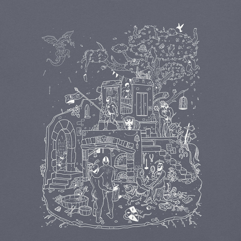 Thumbnail: ARMERÍA (White Line Art) T-shirt