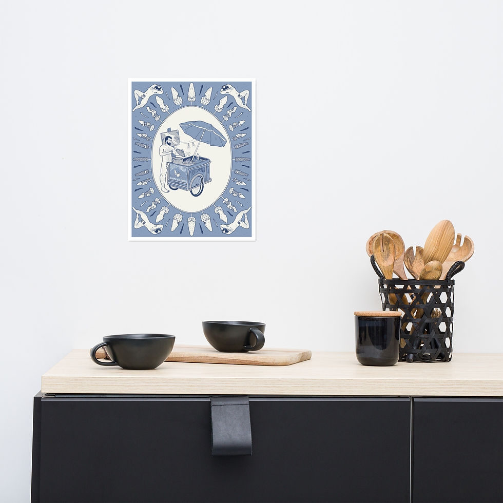 Thumbnail: Elotes y Esquites - Fine Art Print