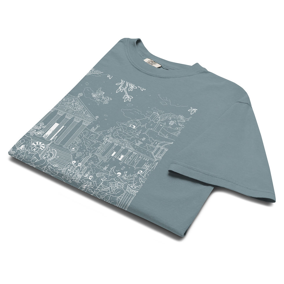 Thumbnail: MÍTICO (White Line Art) T-shirt