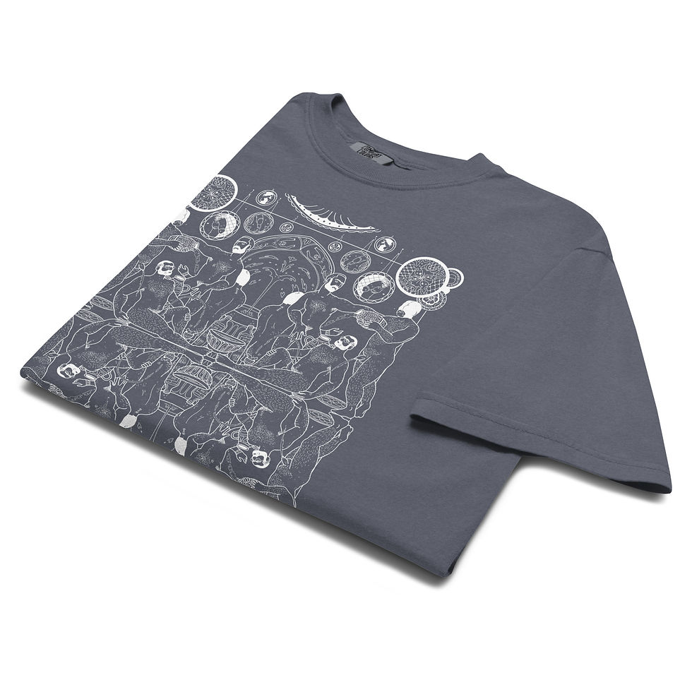 Thumbnail: WATER SPORTS (White Line Art) T-shirt