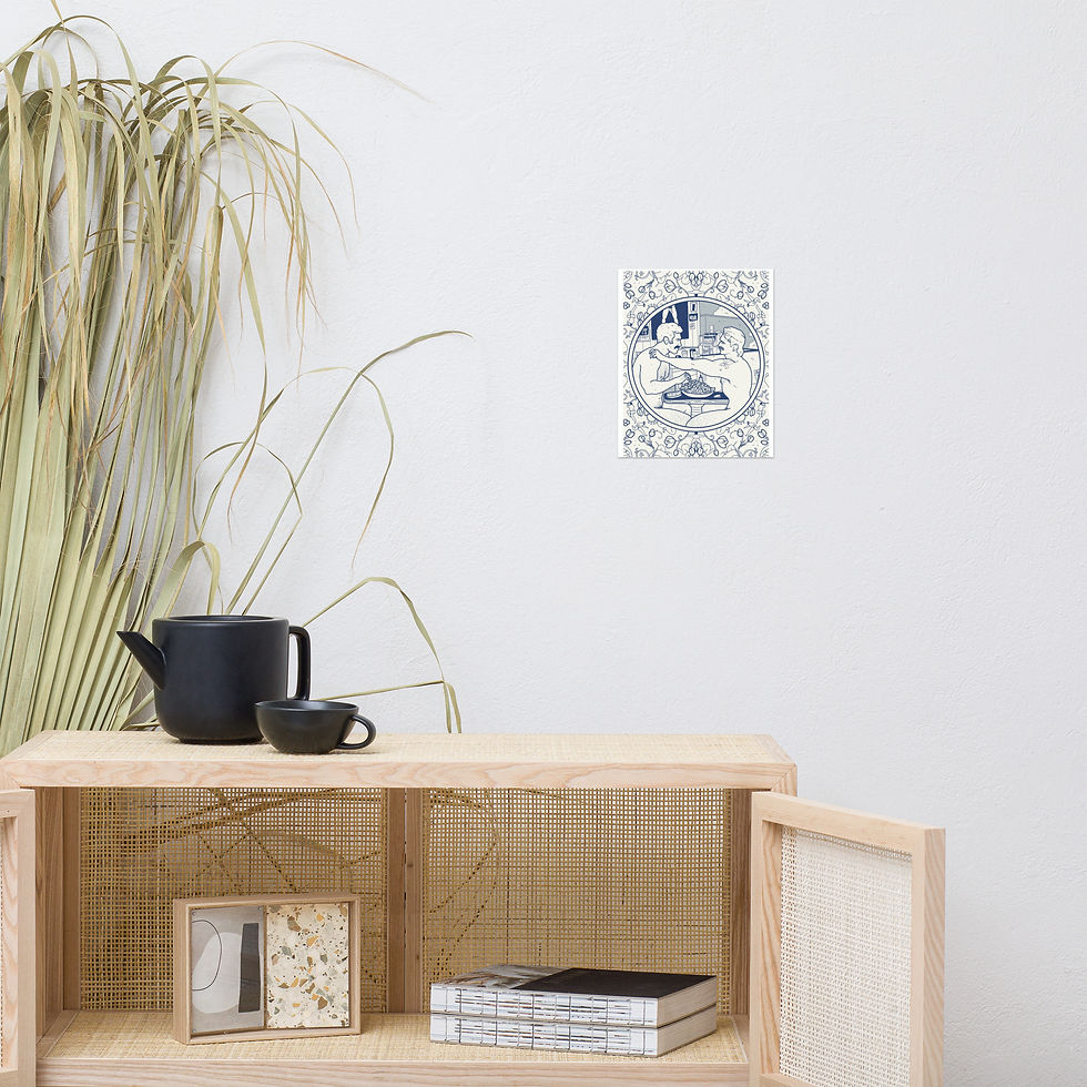 Thumbnail: POUTINE - Fine Art Print