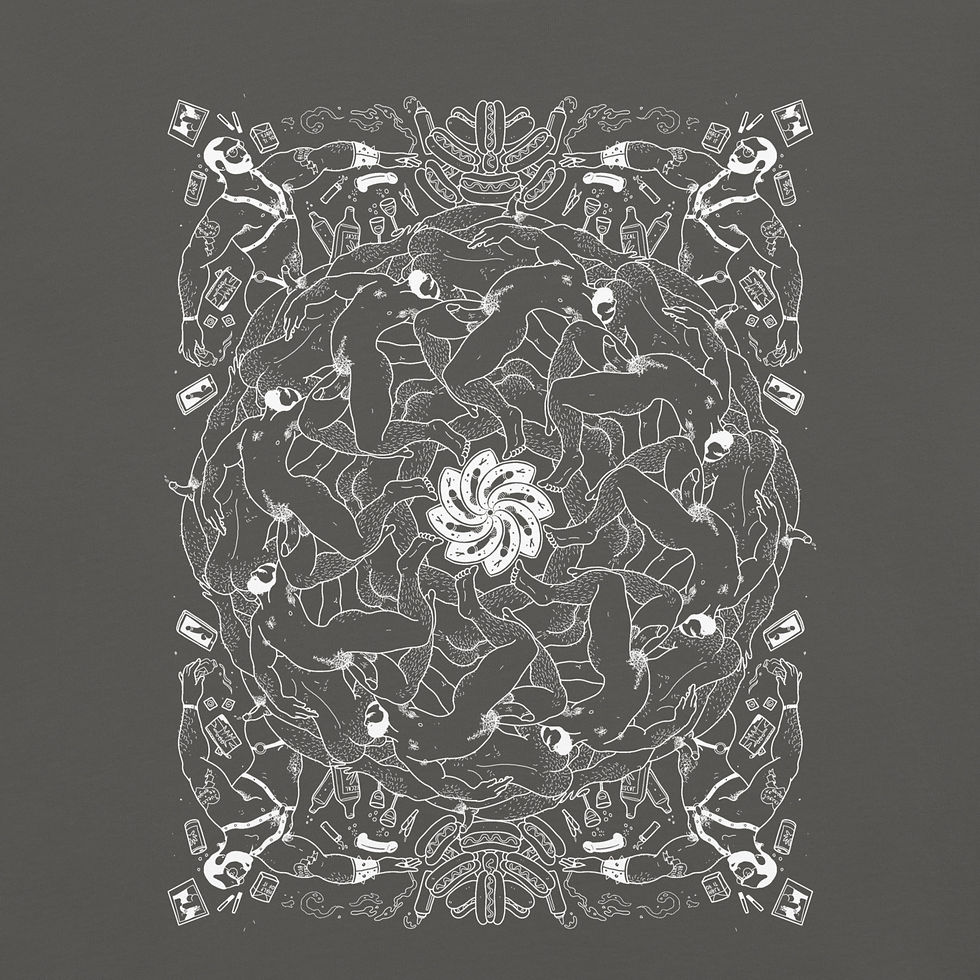 Thumbnail: VITAL (White Line Art) T-shirt