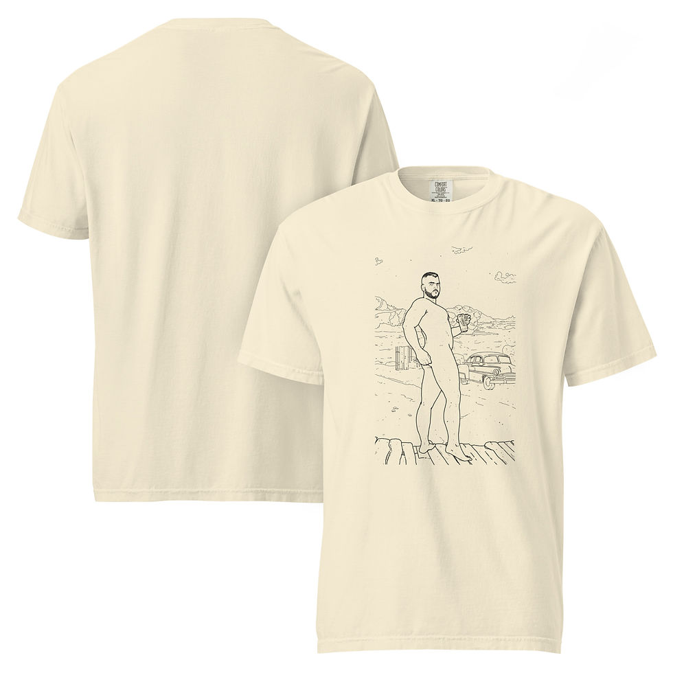 Thumbnail: ZIPOLITE (Black Line Art) T-shirt