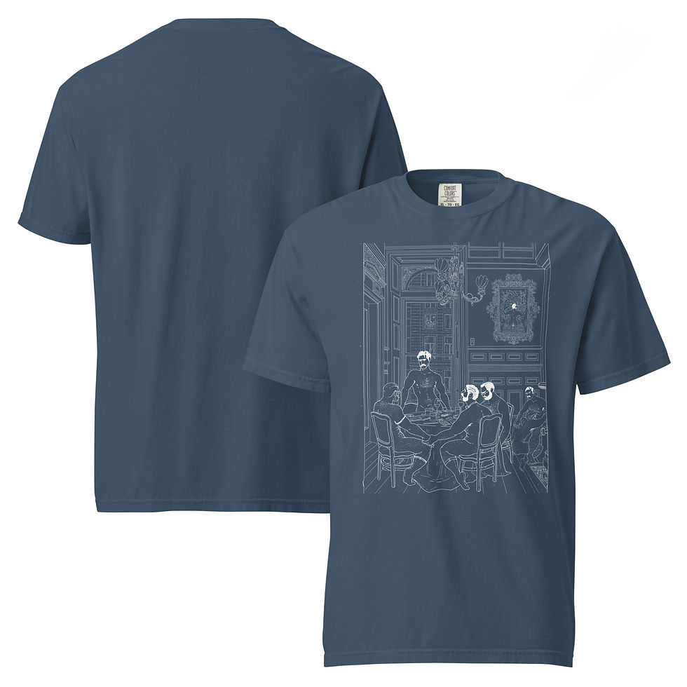 Thumbnail: BAR GEORGE (White Line Art) T-shirt