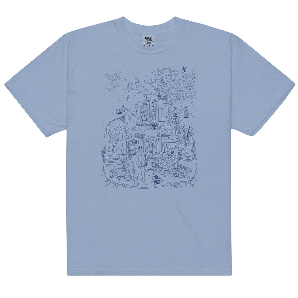 Thumbnail: ARMERÍA (Blue Line Art) T-shirt