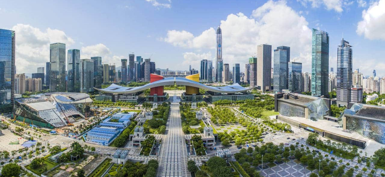 Photo of Civic Center in Shenzhen, China