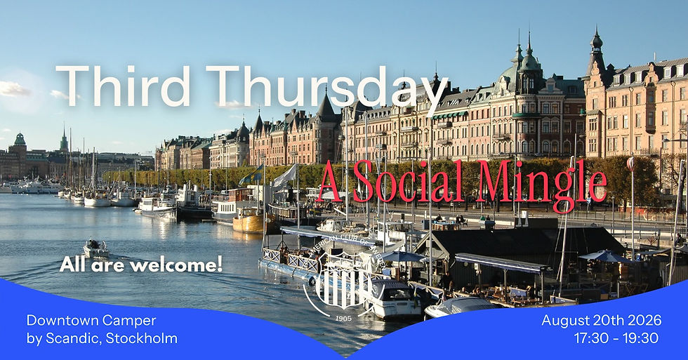 Third Thursday with the American Club of Sweden