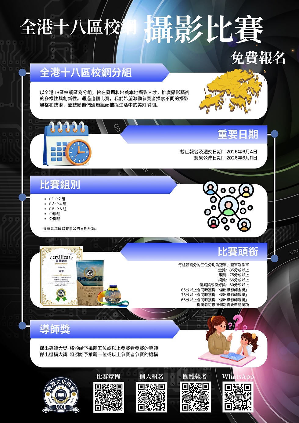 全港十八區校網攝影比賽