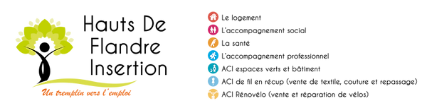 logo association hauts de flandre insertion esquelbecq cchf
