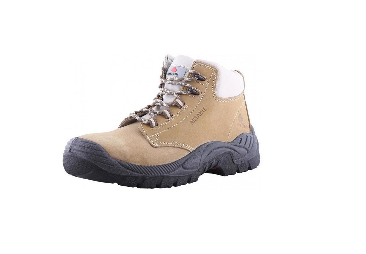 ZAPATO SEGURIDAD QUEBEC 400 - CAFÉ CLARO