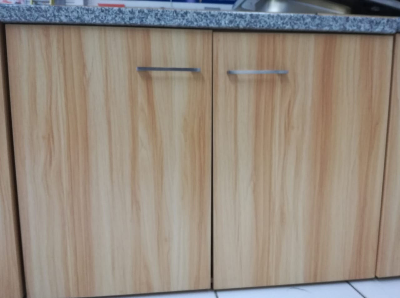 MUEBLE COCINA LAVAPLATO C/CUBIERTA GRANITO 1,00 MT. LAVAD/IZQ. HAYA.
