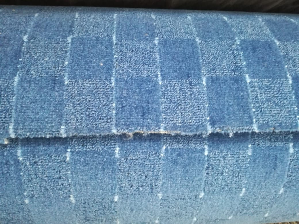 ALFOMBRA PAXTON AZUL 4 MTS. DOCOG.
