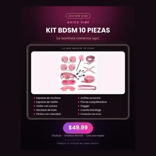 BDSM Black Box Restraint Kit