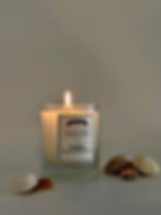 THÁLASSA Scented Candle - with elegant Silver Cover