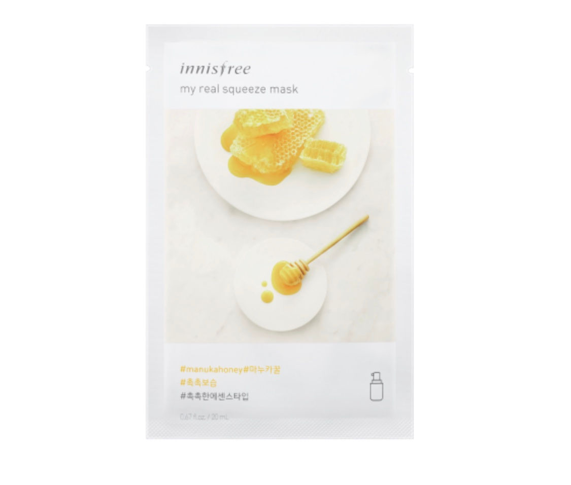 Real squeezed Mask Manuka Honey