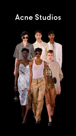 Acne Studio SS26 Womenswear Paris fashion Ceek by camz loves fashion