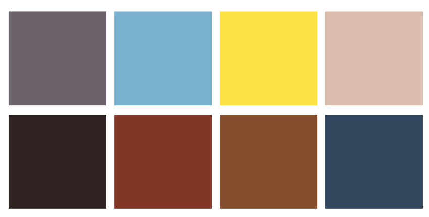 Couleurs principales