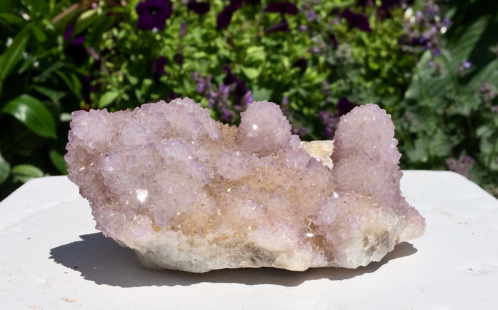 AMETHYST SPIRIT QUARTZ - CACTUS QUARTZ