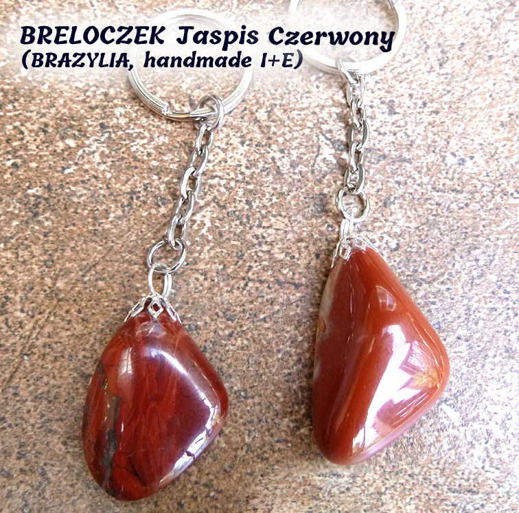 JASPIS CZERWONY (breloczek)