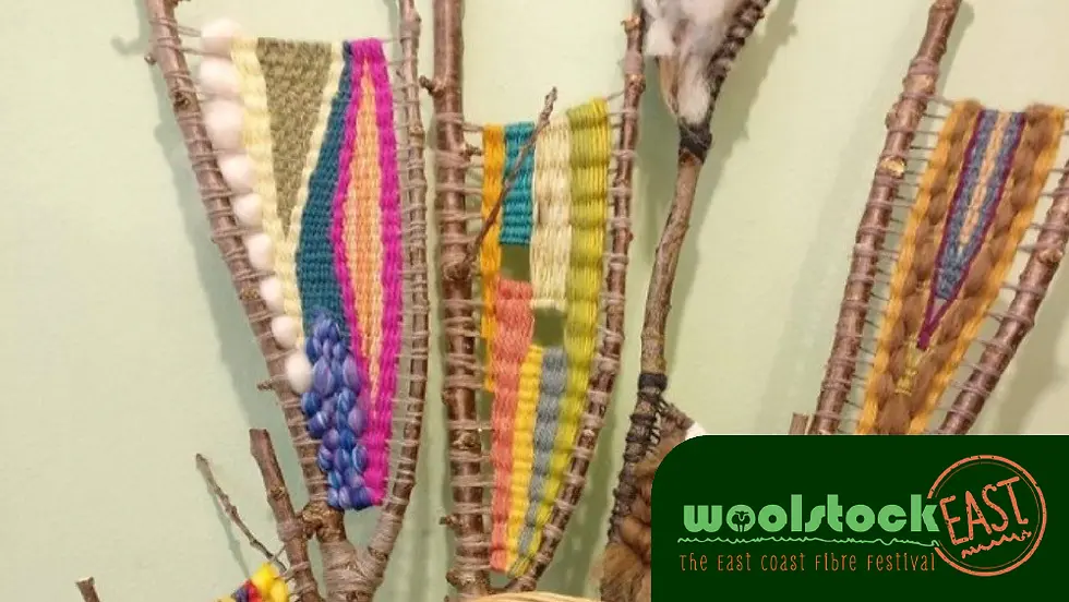 Branch Weaving- a WoolstockEAST workshop 