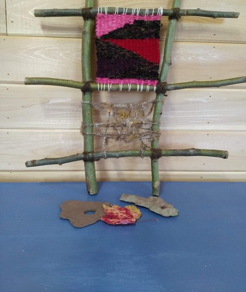 Branch Ladder Weaving - Friday, October 25