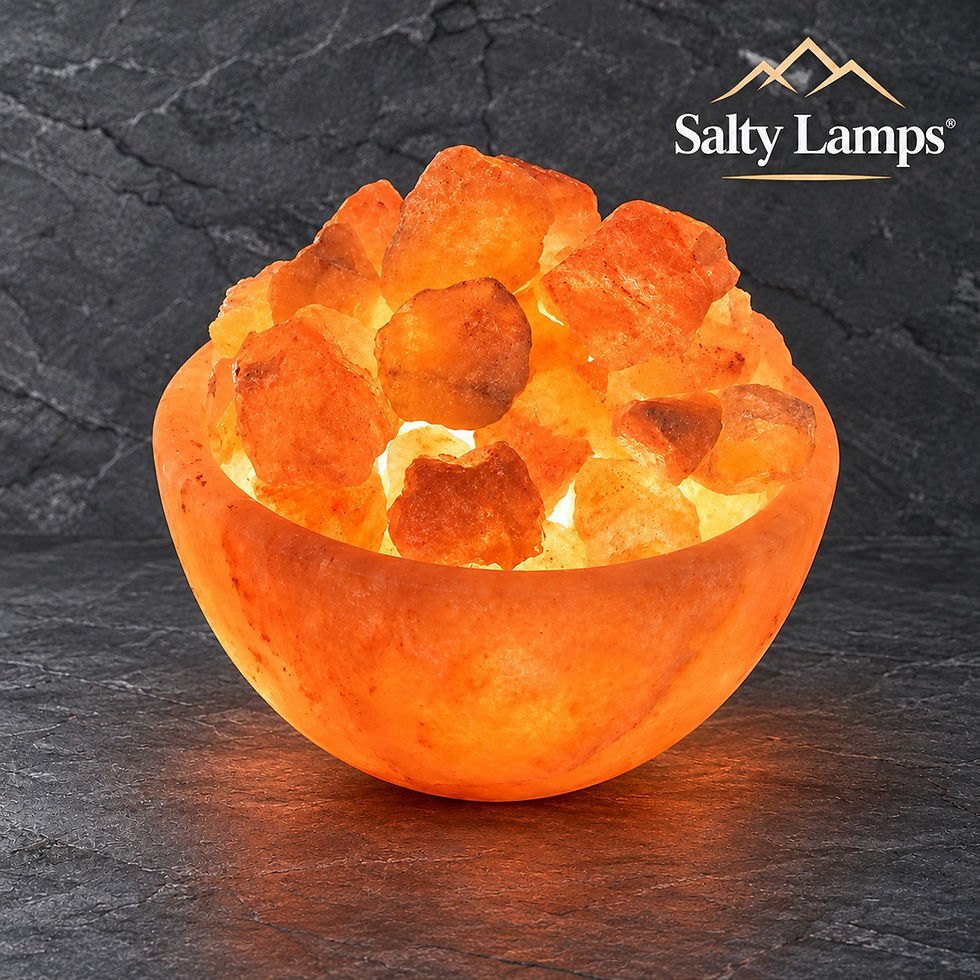 Fire Bowl Himalayan Rock Salt Lamp