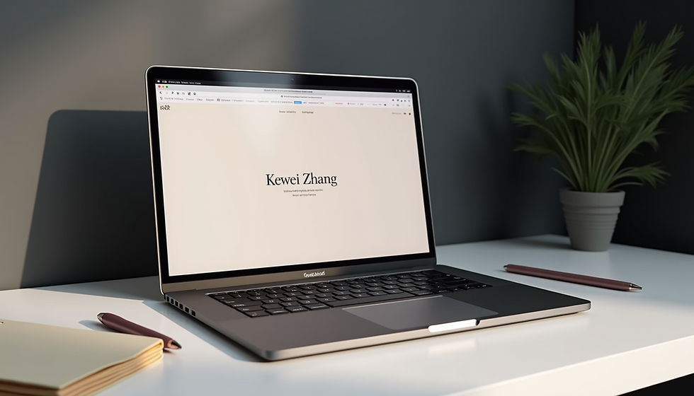 Enhance Your Job Search with Kewei Zhang's Portfolio