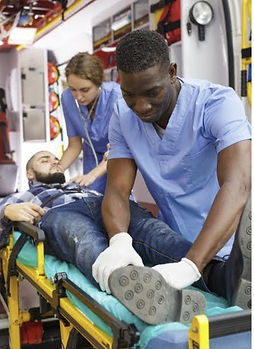 Man in Ambulance