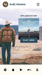 음악 카테고리 템플릿 – 돌아온 컨트리 뮤지션