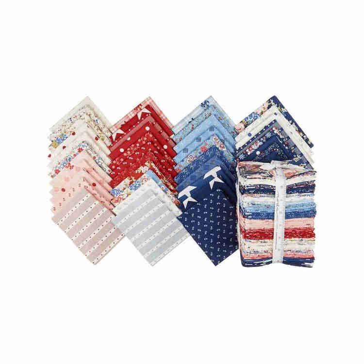 Assorted American fat quarters