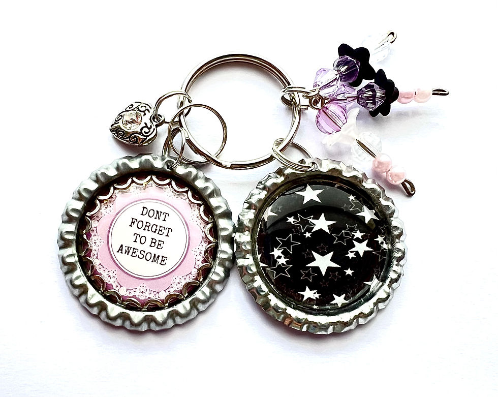 מחזיק מפתחות עם מסר